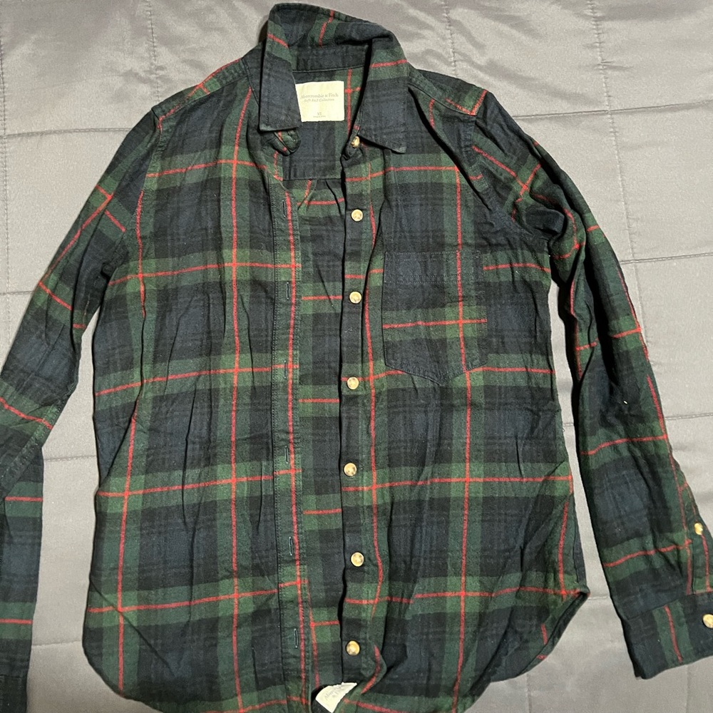 Abercrombie and fitch flannel